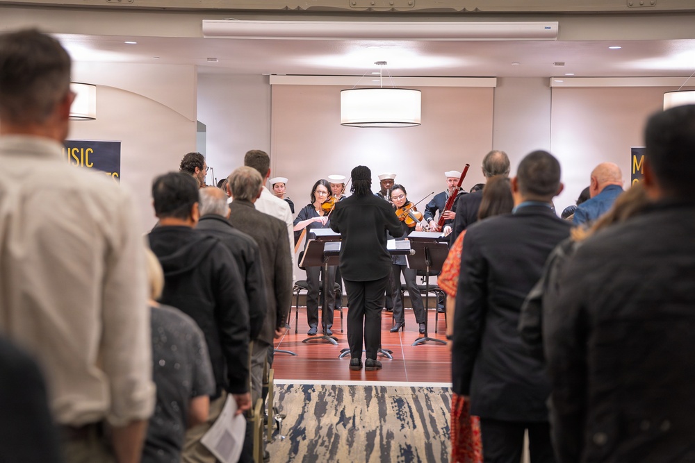 Navy Band Southwest’s Prevailing Winds Woodwind Quintet Performs at San Diego Symphony’s ‘Music Connects’ Community Concert