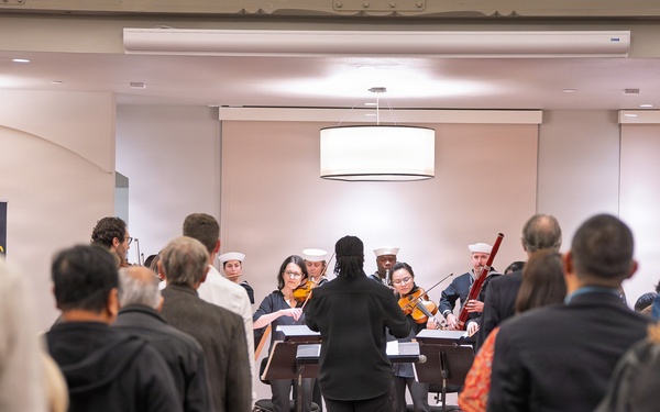 Navy Band Southwest’s Prevailing Winds Woodwind Quintet Performs at San Diego Symphony’s ‘Music Connects’ Community Concert