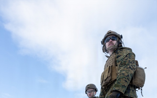 CORE 26 | Logistics Marines Hone Vehicle Mounted Live-fire Machine Gun Skills for Arctic Exercise