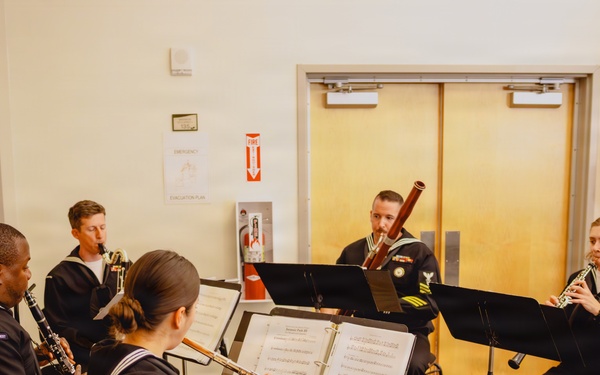 Navy Band Southwest’s Prevailing Winds Woodwind Quintet Performs at San Diego Symphony’s ‘Music Connects’ Community Concert