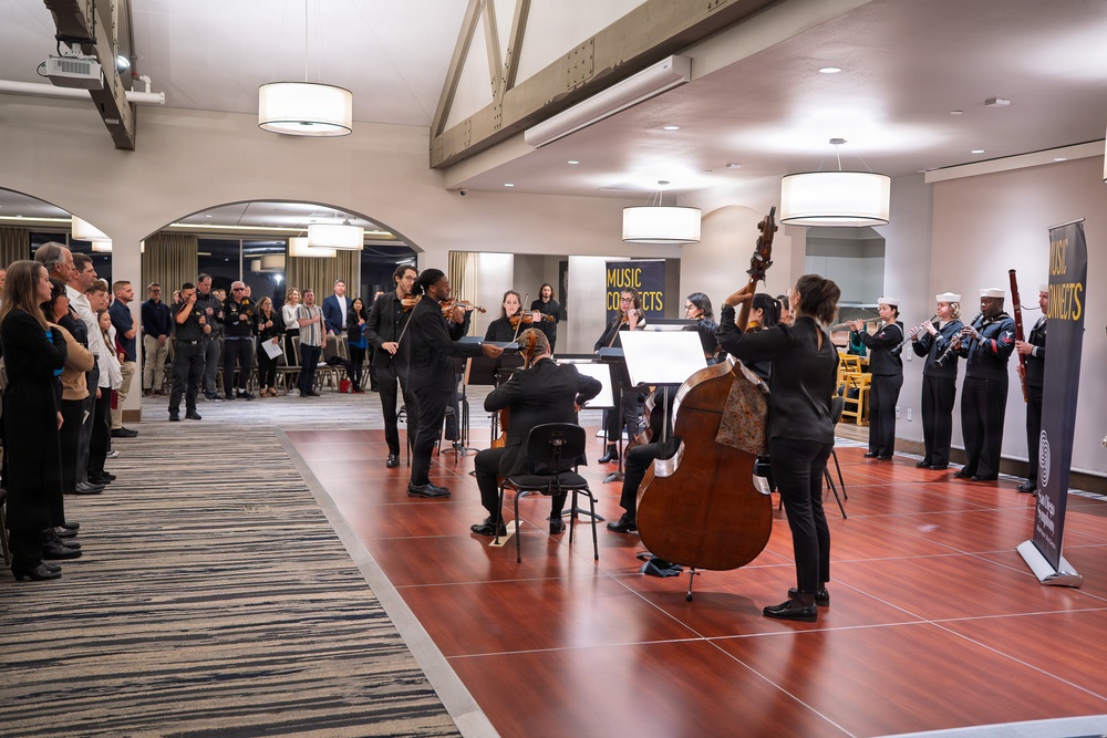 Navy Band Southwest’s Prevailing Winds Woodwind Quintet Performs at San Diego Symphony’s ‘Music Connects’ Community Concert