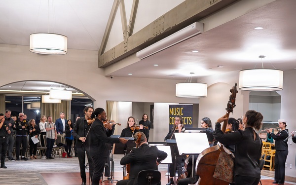Navy Band Southwest’s Prevailing Winds Woodwind Quintet Performs at San Diego Symphony’s ‘Music Connects’ Community Concert