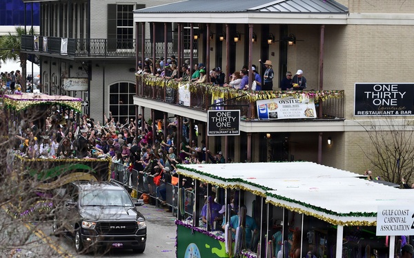 Keesler leadership celebrates local festivity with community