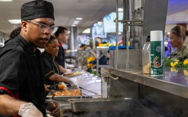 Let's Eat! NBSD Celebrates Presidents Day with a Special Meal