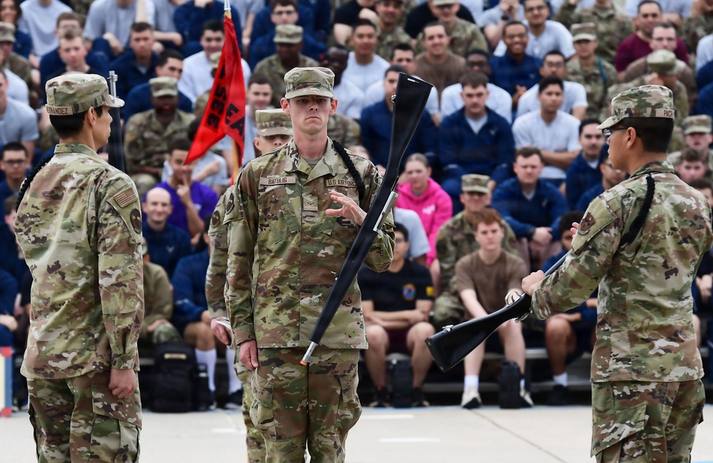 Keesler AFB 1st quarter drill down showcases new routines