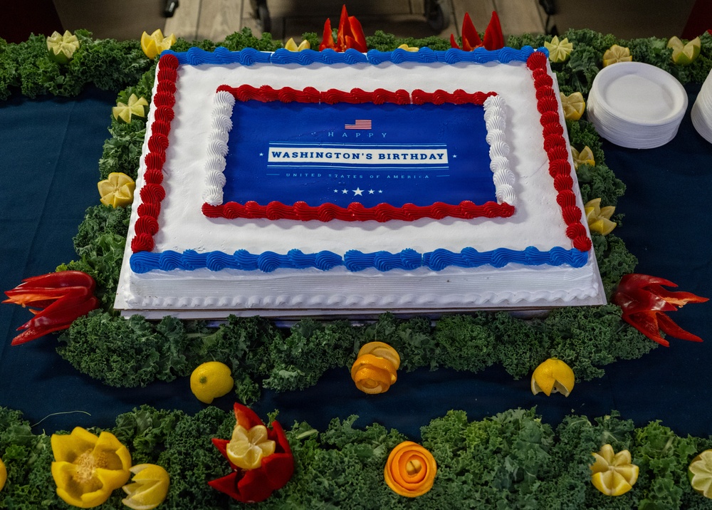 Let's Eat! NBSD Celebrates Presidents Day with a Special Meal