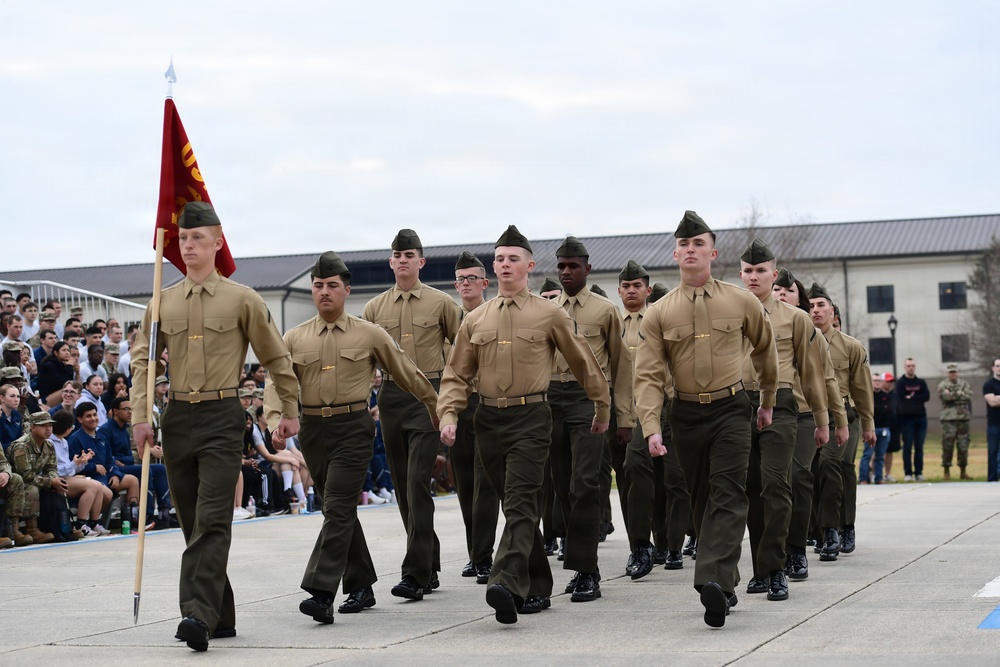 Keesler AFB 1st quarter drill down showcases new routines