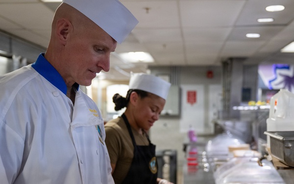 Let's Eat! NBSD Celebrates Presidents Day with a Special Meal