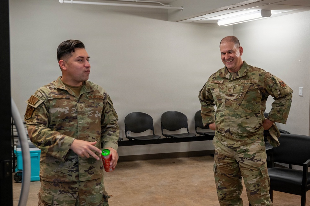 AAFES senior enlisted advisor visits Dyess