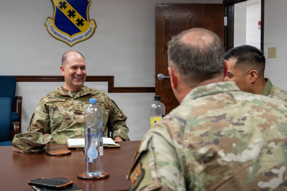 AAFES senior enlisted advisor visits Dyess