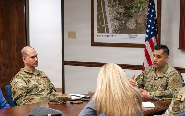 AAFES senior enlisted advisor visits Dyess