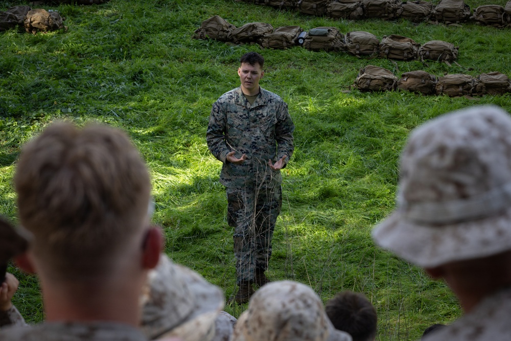 Marines with 25th Marine Regiment Conduct CBRN Training