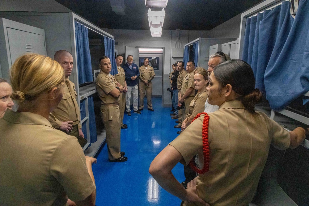 The 2025 MIOY Awardees Tour the National Naval Aviation Museum and the National Flight Academy