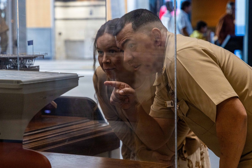 The 2025 MIOY Awardees Tour the National Naval Aviation Museum and the National Flight Academy