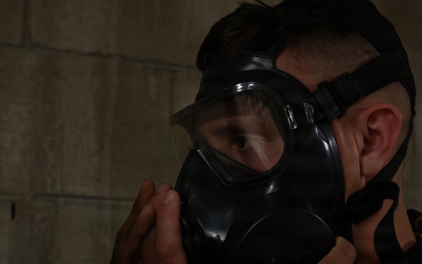 Marines with 25th Marine Regiment Conduct CBRN Training