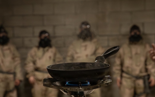 Marines with 25th Marine Regiment Conduct CBRN Training