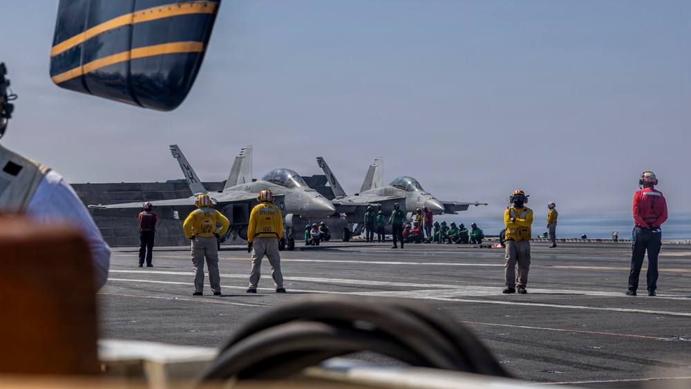 Abraham Lincoln Conducts Routine Flight Operations