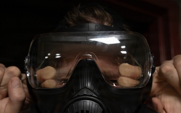 Marines with 25th Marine Regiment Conduct CBRN Training