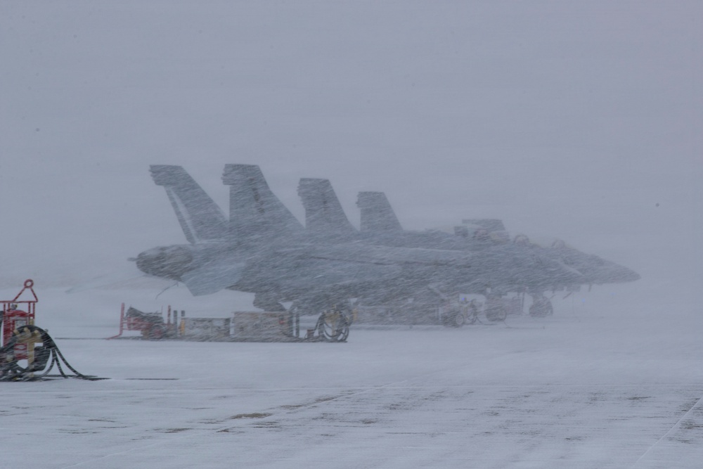 Northern Nevada Snow at NAS Fallon