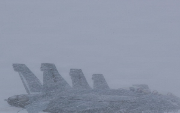 Northern Nevada Snow at NAS Fallon