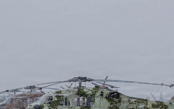 Norther Nevada Snow at NAS Fallon