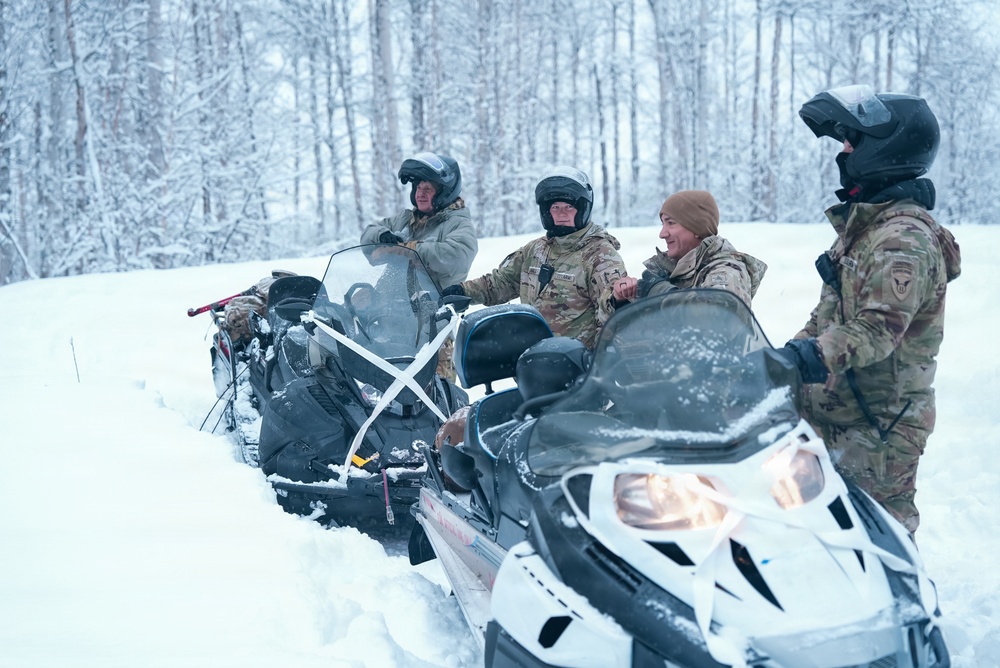 Sergeant Major of the Army Observes 11th Airborne Division Soldiers During JPMRC 26-02