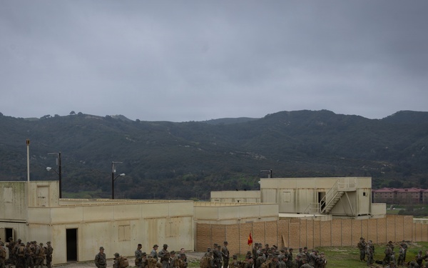 Marines with 25th Marine Regiment Conduct MOUT Training