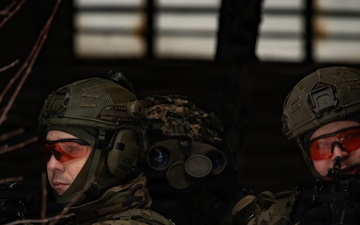 U.S. Led Multinational Forces Conduct Urban Operations During Operation Blue Dawn in Poland
