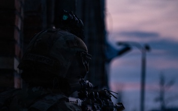 U.S. Led Multinational Forces Conduct Urban Operations During Operation Blue Dawn in Poland