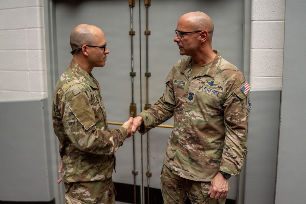 CSO, CMSSF celebrate newest Guardians, engage BMT training staff