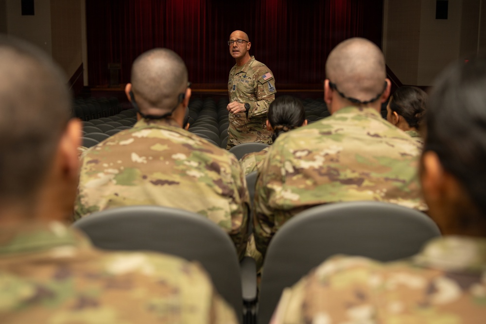 CSO, CMSSF celebrate newest Guardians, engage BMT training staff