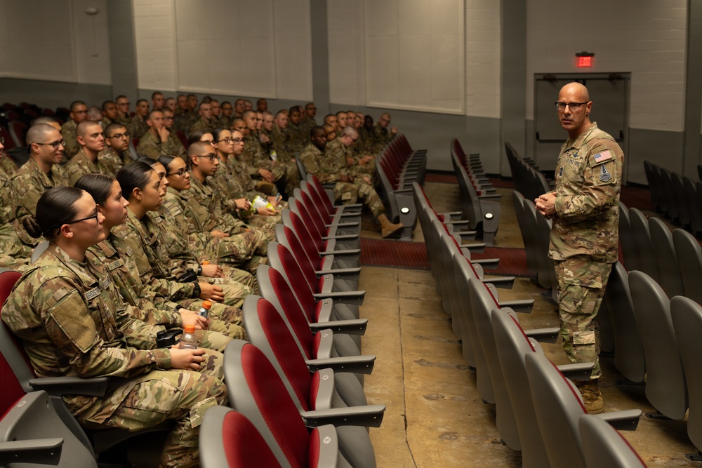 CSO, CMSSF celebrate newest Guardians, engage BMT training staff