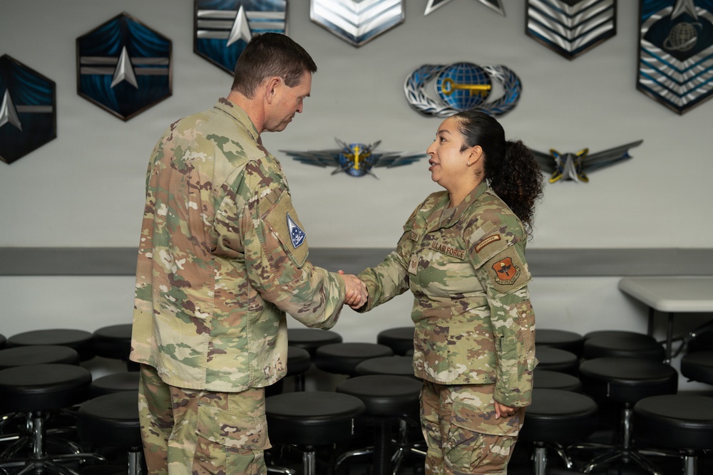 CSO, CMSSF celebrate newest Guardians, engage BMT training staff