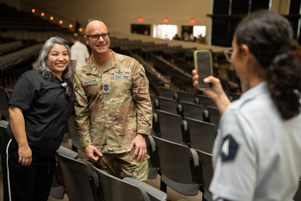 CSO, CMSSF celebrate newest Guardians, engage BMT training staff