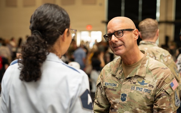 CSO, CMSSF celebrate newest Guardians, engage BMT training staff