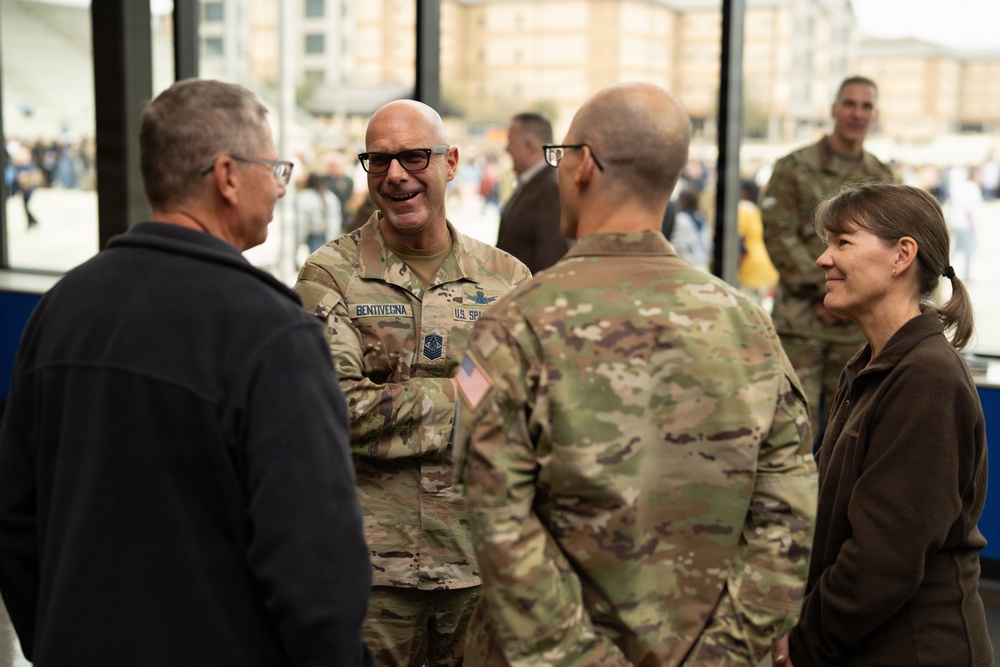 CSO, CMSSF celebrate newest Guardians, engage BMT training staff