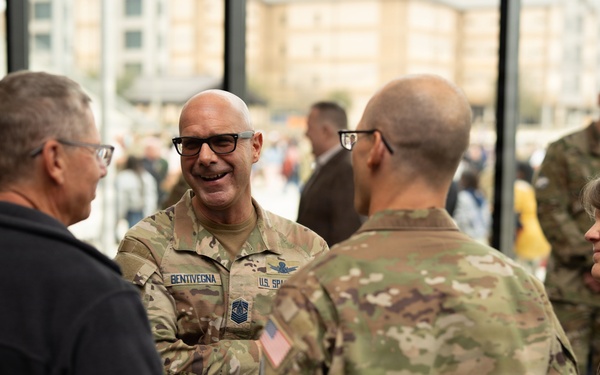 CSO, CMSSF celebrate newest Guardians, engage BMT training staff