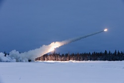 17th Field Artillery Brigade conducts Arctic Ground Raid Mission with HIMARS