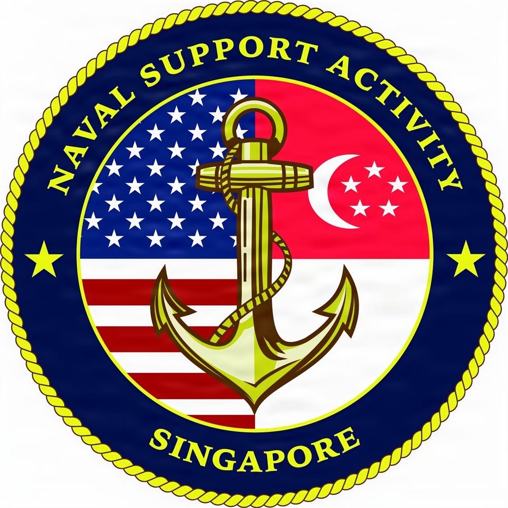Naval Support Activity Singapore Crest