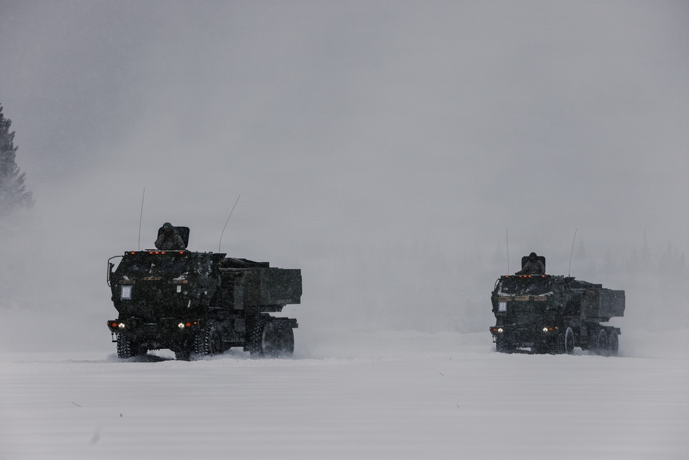 17th Field Artillery Brigade executes a HIMARS live fire during JPMRC 26-02