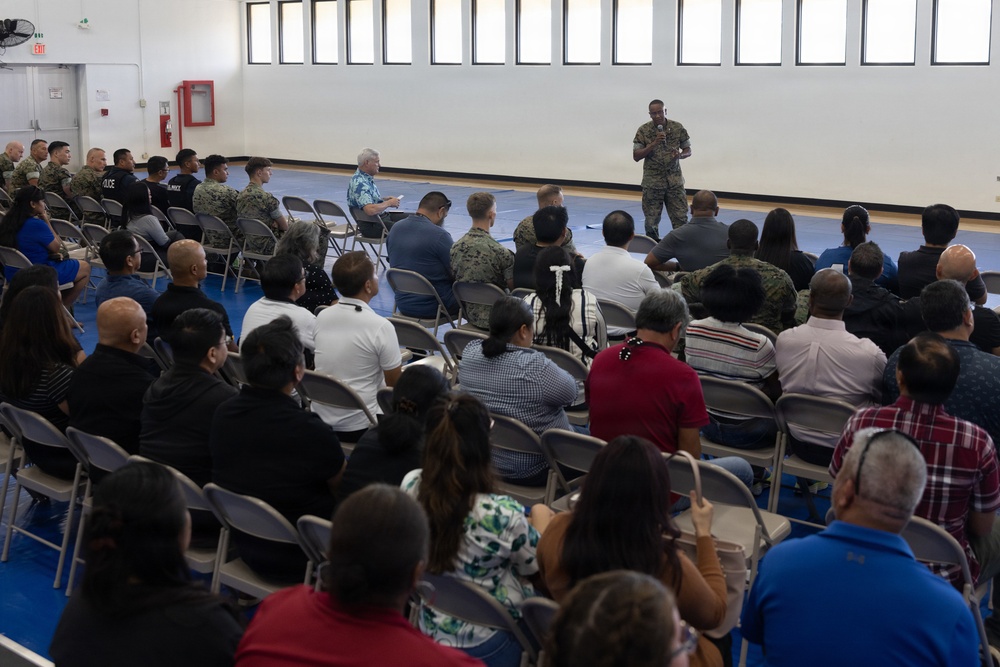 Camp Blaz hosts meet and greet for NAVFAC transition