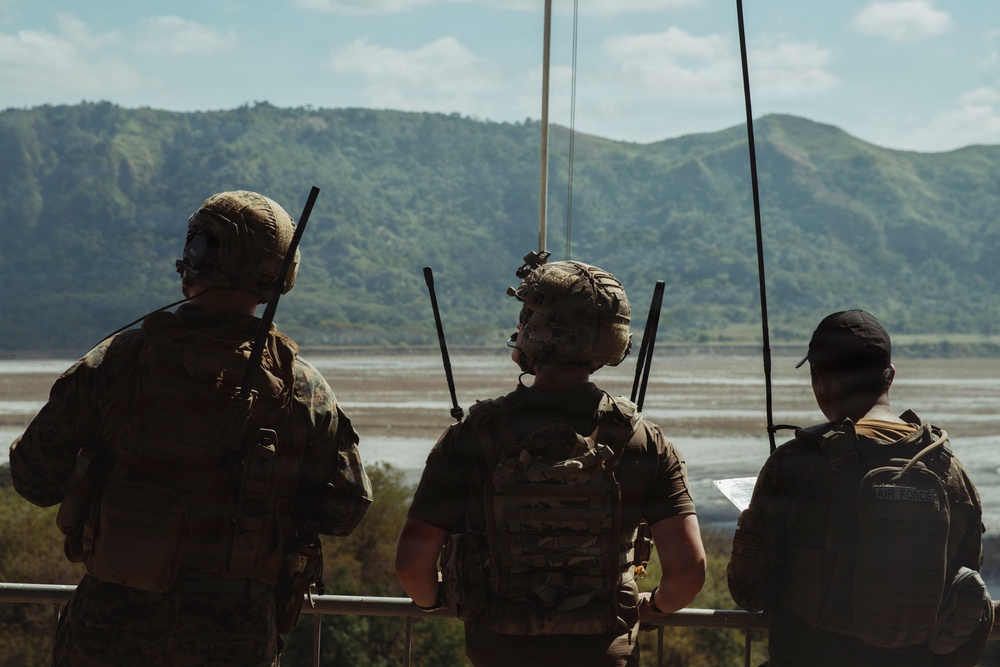 U.S. Marines, Airmen, Philippine Air Force Conduct Bomber Live Drop Exercise at Crow Valley