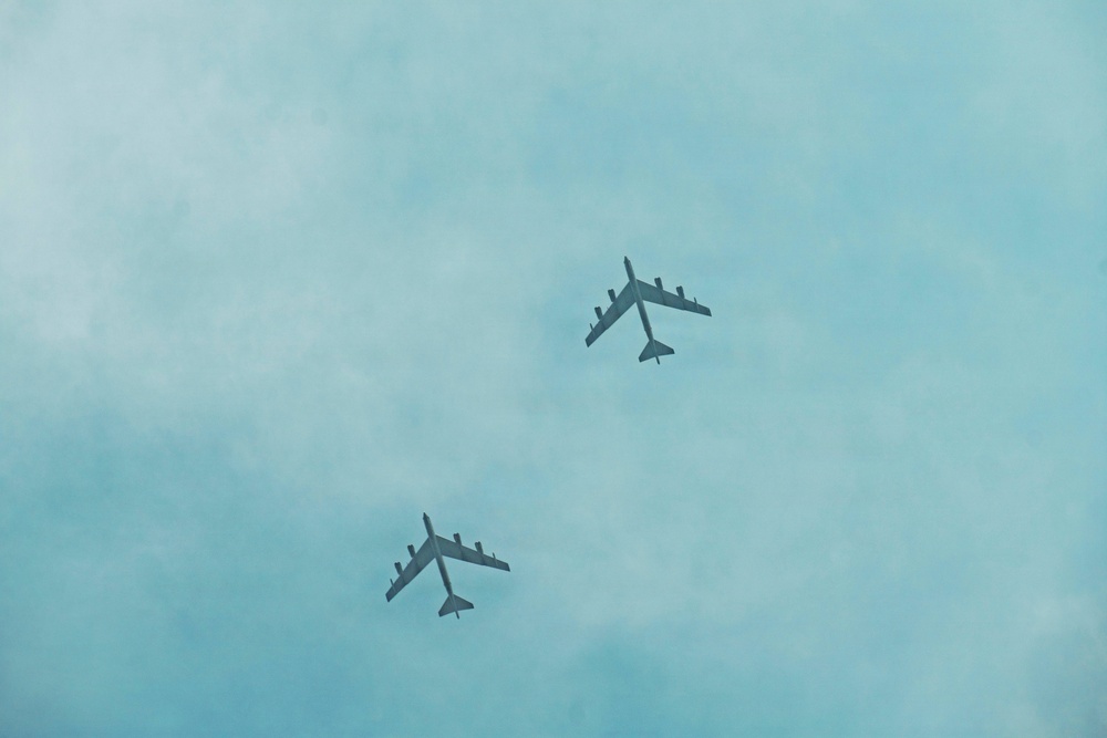 U.S. Marines, Airmen, Philippine Air Force Conduct Bomber Live Drop Exercise at Crow Valley