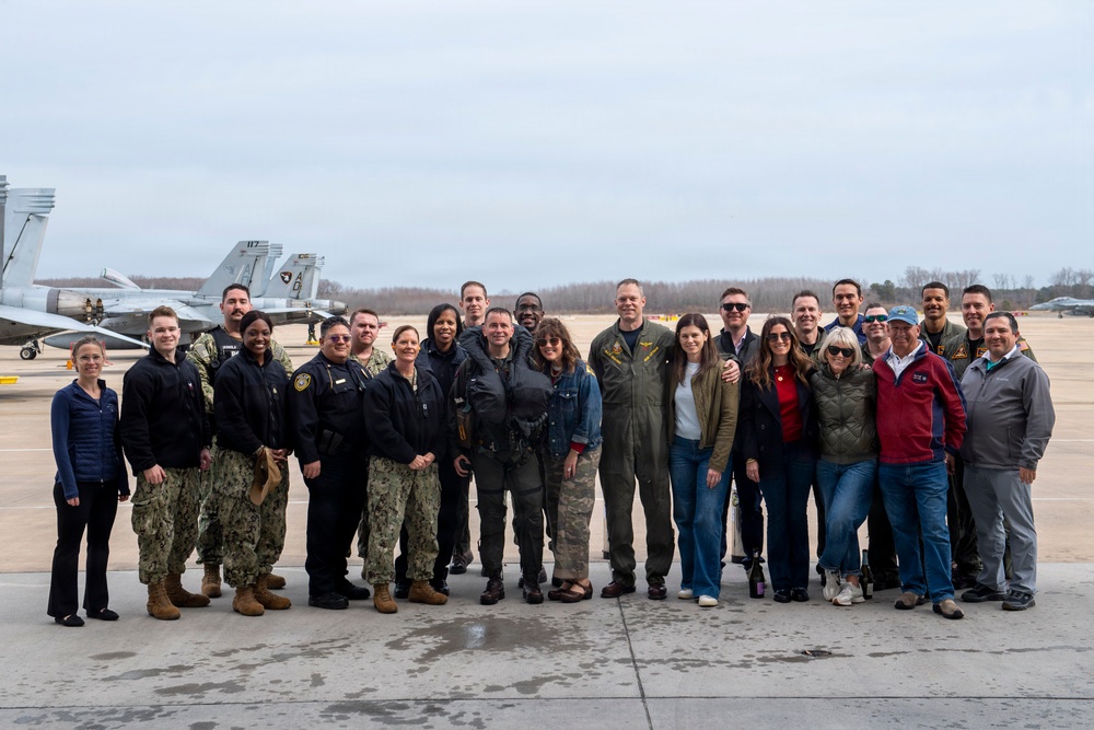 NAS Oceana Commanding Officer Final Flight