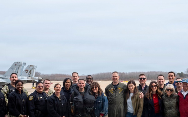 NAS Oceana Commanding Officer Final Flight
