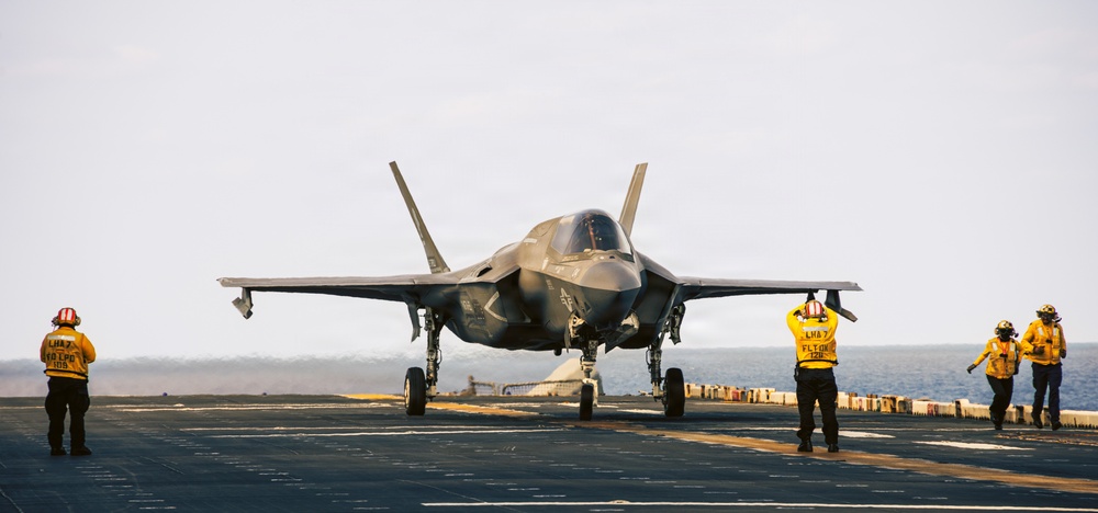 31st MEU | F-35B Lightning II Flight Ops