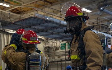 George Washington Damage Control Drill