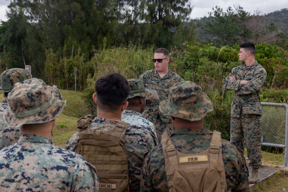 9th ESB conducts Machine Gun Familiarization Range