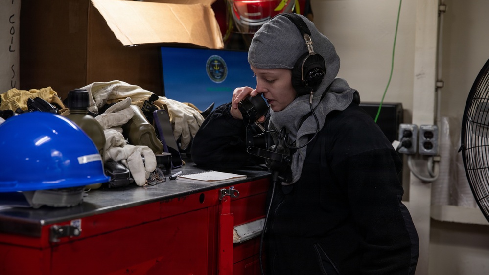 George Washington Damage Control Drill