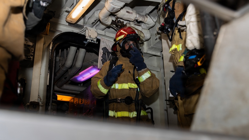 George Washington Damage Control Drill